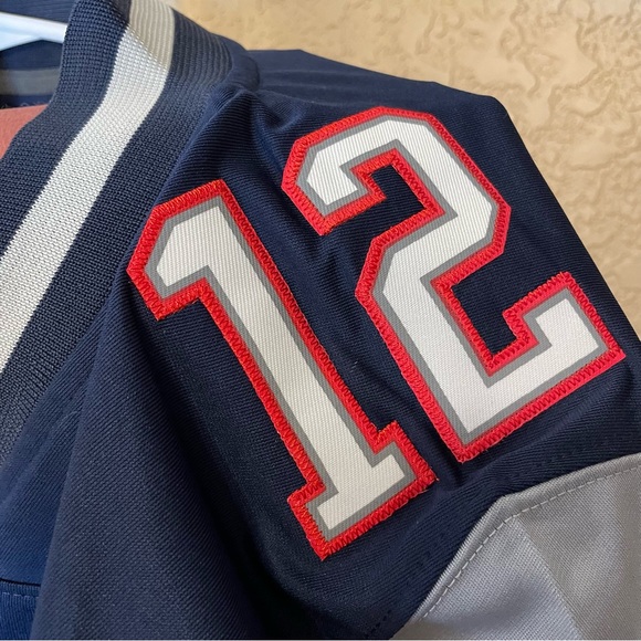 Nike New England Patriots Tom Brady #12 NFL On Field Jersey Men's Size M - Picture 15 of 15